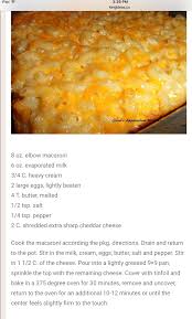 Baked Macaroni And Cheese Mac And Cheese Recipe Soul Food Recipes Macaroni Recipes