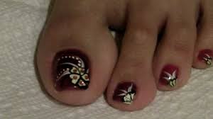 Quick and easy stamping flowers. 50 Most Beautiful And Stylish Flower Toe Nail Art Design Ideas
