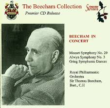 Mozart, Alwyn, Grieg Beecham SOMM-BEECHAM 23 [RB]: Classical CD Reviews