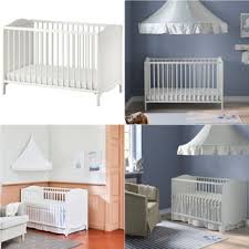 Great simple cot with two levels for the mattress. Ikea Baby Cot Baby Crib Bedside Cot 60x120 Cm Sniglar Solgul Sundvik Smagora Shopee Malaysia