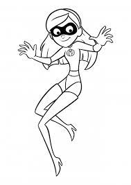 You can also practice drawing and coloring your Shy Violet Parr Coloring Pages Incredibles 2 Coloring Pages Colorings Cc