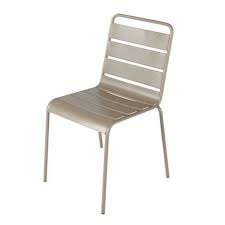 Batignolles Metal Garden Chair In Taupe Garden Chairs Metal Garden Chairs Metal Outdoor Chairs