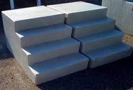 National block carries a variety of widths and heights to accommodate the size of your entry. Portable Fiberglass Stairs 4 Steps For Mobile Homes