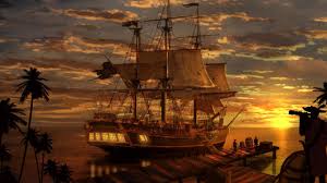 Pirate Ship Wallpaper Hd Resolution On Wallpaper 1080p Hd Pictures To Paint Boat Wallpaper Oil Painting Pictures