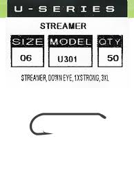 umpqua u series u301 fly hooks