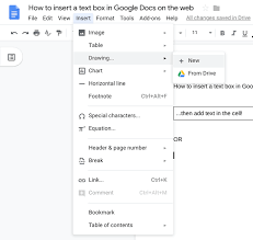 Google docs automatically saves your document after any changes you make. How To Insert A Text Box In Google Docs Techrepublic