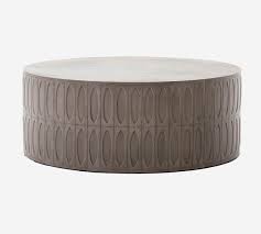 Drop by for this great tutorial…enjoy! Woolf Concrete Round Coffee Table Pottery Barn