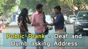 Utilize socialblade.com to check your youtube stats and track your progress. Public Prank Deaf And Dumb Asking Address Tamil Prank Video Bioscope Youtube