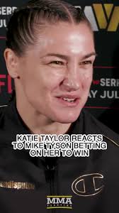 Katie Taylor and Mike Tyson