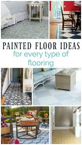 A painted basement floor enhances the overall appearance of the room, can mask surface imperfections, and is easy to maintain. 15 Gorgeous Painted Floors Ideas For Every Type Of Flooring Lovely Etc