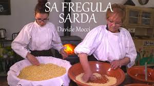 While the fregola sarda pasta cooks, wash and dry the fresh produce. Fregula Sarda Di Davidemocci Sardinian Recipes Youtube