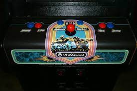 Here is a moon patrol arcade game for sale. Moon Patrol Videogame By Irem