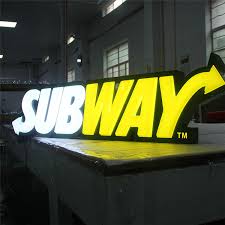 China Subway Sign One Side Led Lighting Light Box Signs China Advertising Light Box And Shop Sign Price