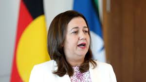 Home affairs minister karen andrews says queensland premier annastacia palaszczuk was very hypocritical in her choice to fly to tokyo while pushing for lowered hotel quarantine caps. Premier Annastacia Palaszczuk Slams Door Shut Again