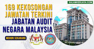 Pengarah jabatan audit negeri perak, melalui : 169 Kekosongan Jawatan Terkini Dibuka Jabatan Audit Negara Seluruh Malaysia Mohon Sebelum 5 Januari 2021 Salam Kerjaya