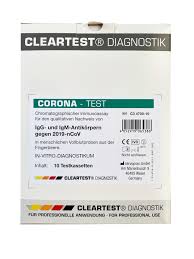 Wer sich erst vor ein paar tagen infiziert hat. Schnelltest Corona Virus 10 Stuck Corona Test Covid 19 Tests Medizinischer Fachhandel