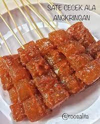 Resep kikil bumbu kuning padang ini. Griya Resep Sate Cecek Ala Angkringan Kulit Sapi Facebook