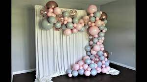 Double Stuffed Balloon Garland Diy How To Tutorial Youtube Balloon Garland Diy Ballon Garland Diy Ballon Garland