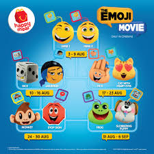 Final week came out with mario cap thrower and. Mcdonald Happy Meal Free The Emoji Movie Toys Until 6 September 2017 Harga Runtuh Durian Runtuh
