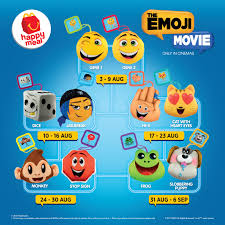 A collection of happy meal toys in malaysia Mcdonald S Happy Meal Free The Emoji Movie Toys Until 6 September 2017