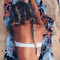 35 Coiffures Faciles Pour La Plage Bow Bandeau Bikinis Bandeau Bikini Top