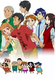 Finally Shin Chan And Friends Have Already Grown Up Sinchan Cartoon Crayon Shin Chan Shin Chan Wallpapers