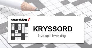 The startpage startsiden.no is one of the most commonly used. Dagens Kryssord Startsiden No