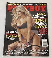 Playboy Magazine April 2007 Ashley Massaro Cover Women of WWE | eBay