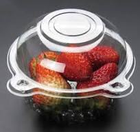 FRCOLOR 50 Pcs Transparent Plastic Cake Boxes with Domed Lid for Cakes and  Cupcakes, PVC Material