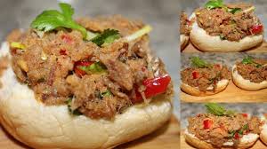 Chiquetaille D Hareng Herring Chiquetaille Smoke Herring Salad Youtube Haitian Food Recipes Creole Recipes Island Food