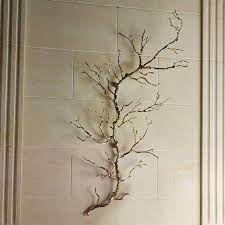 Twig Wall Art Brassdefault Title In 2021 Metal Tree Wall Art Tree Wall Art Diy Wall Sculptures