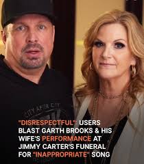 Garth Brooks and Trisha Yearwood Sing at Jimmy Carter's Funeral