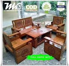 Berbagai jenis model meja tamu minimalis modern dan harganya. Kursi Tamu Minimalis Kayu Jati Model Bola Ukir Jepara Lazada Indonesia