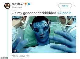 List rulesvote up the funniest memes about kyoshi. Will Smith Thought Those Aladdin Memes Making Fun Of His Genie Were Very Funny Daily Mail Online