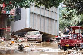 China's Guangxi deluged by flood-waters ...