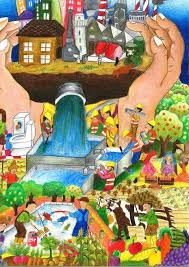 22 Mart Dunya Su Gunu En Guzel Resim Yarismasi Cizimleri Energy Conservation Poster Painting Art