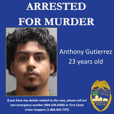 𝐉𝐒𝐎 𝐀𝐫𝐫𝐞𝐬𝐭𝐬 𝟐𝟑-𝐘𝐞𝐚𝐫-𝐎𝐥𝐝 𝐟𝐨𝐫 𝐌𝐮𝐫𝐝𝐞𝐫 𝐢𝐧  𝟐𝟎𝟐𝟑 𝐒𝐡𝐨𝐨𝐭𝐢𝐧𝐠 On Thursday, September 14th, 2023, officers found  the 22-year-old victim, Natalie Acevedo, dead in a car at 'Our Community  Club' park in the Jacksonville