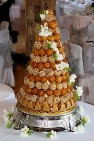 Piece Montee En Choux Sucre Et Fleurs Piece Montee Choux Idee Gateau Mariage Piece Montee