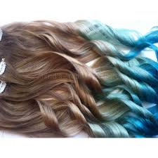 Mermaid Hair Ombre Hair Extensions Dark Blonde Ombre Hair Pastel Blue Faded Into Ocean Blue 7 Pieces 20 Customi Ombre Hair Blonde Ombre Hair Balayage Hair