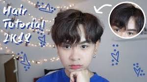 Some cool korean men hairstyles. Asian Male Hair Tutorial Dustin Dang Youtube