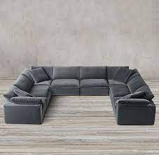 Cloud Modular U Sofa Schnitt In 2020 Sectional Sofa Comfy Sectional Sofas Living Room Large Sectional Sofa