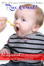 Why I Don T Feed Commercial Baby Rice Cereal To My Kids As A First Food Baby First Foods Baby Cereal Rice Cereal Baby