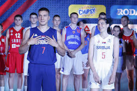 My Red Boy The Serbian Basketball Team Presented New Jerseys Bogdan And Sonja Are On The Catwalk Kurir Tv Sports