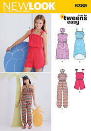 Simplicity Creative Group Girls Easy Jumpsuit Romper And Dresses Romper Sewing Pattern Romper Pattern New Look Patterns