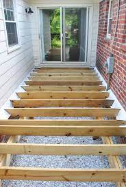 How To Build A Deck Building The Base Young House Love Building A Deck Diy Deck Deck