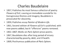 Check spelling or type a new query. Hum 102 Baudelaire Flowers Of Evil Prose Poems Daniel Hoffman Schwartz Ppt Download
