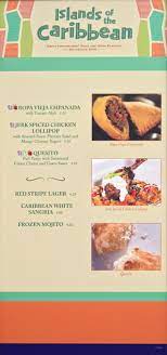 The Islands Of The Caribbean Food Booth Menu Board With Prices And Photos From The 2018 Epcot Food And Wine Festival Wine Recipes Wine Festival Epcot Food