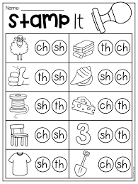 Stamp It Digraph Worksheet This Packet Is Jammed Full Of Worksheets To Help Your Students Pra Phonics Kindergarten Digraphs Worksheets Kindergarten Worksheets
