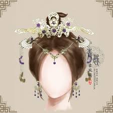 定制 妖神cos头饰 花千骨妖神发饰 十三月华 来自如墨指间凝的图片分享 堆糖 chinese hair accessories hair ornaments hair accessories