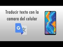 Tutorial Traducir Texto Con La Camara Del Celular Smartphone Google Traductor Youtube